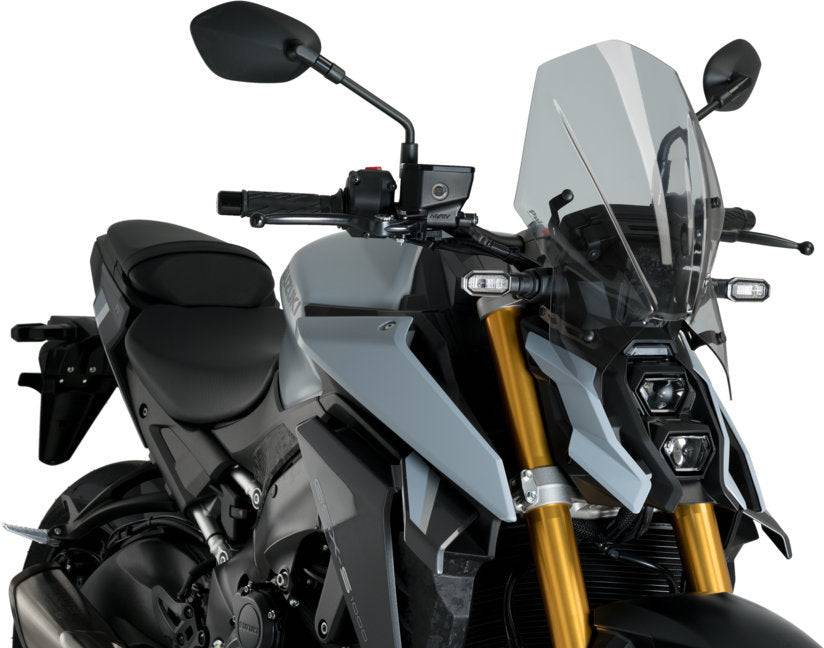 Puig New Generation Touring Windscreen Suzuki GSX-S1000 2021-2024, GSX-S950 2022-2023 - Adventure Parts