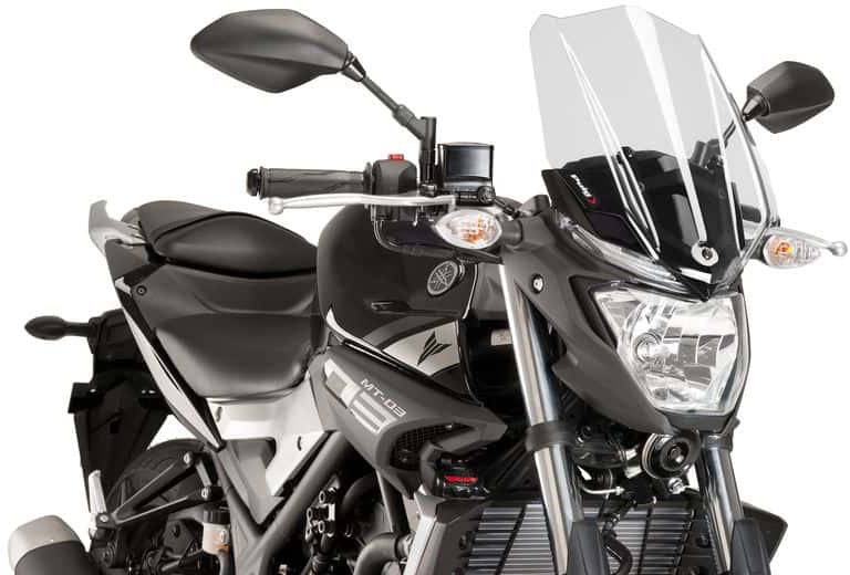 Puig New Generation Touring Windscreen Yamaha MT-03 2016-2019 - Adventure Parts