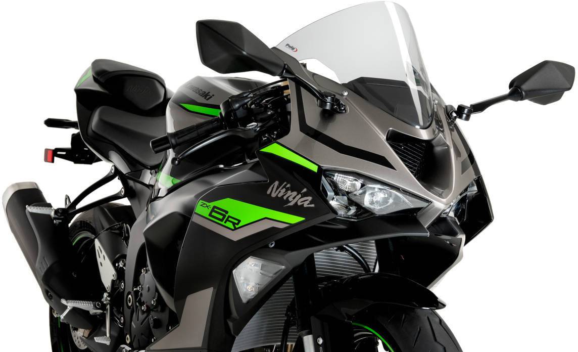 Puig R-Racer Windscreen Kawasaki Ninja ZX-6R 2024-2025