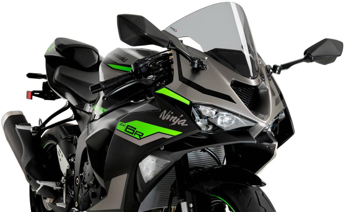 Puig R-Racer Windscreen Kawasaki Ninja ZX-6R 2024-2025 - Adventure Parts