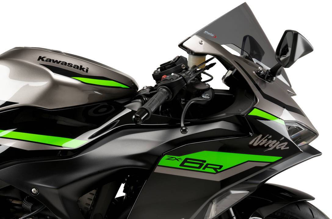 Puig R-Racer Windscreen Kawasaki Ninja ZX-6R 2024-2025 - Adventure Parts