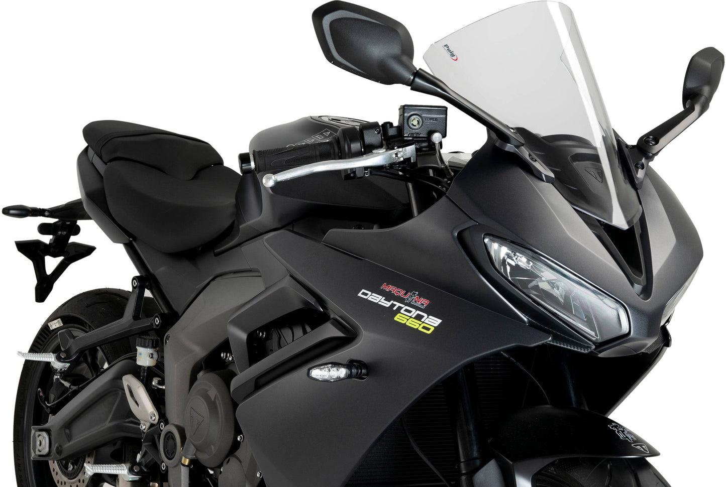 Puig R-Racer Windscreen Triumph Daytona 660 2024-2025 - Adventure Parts