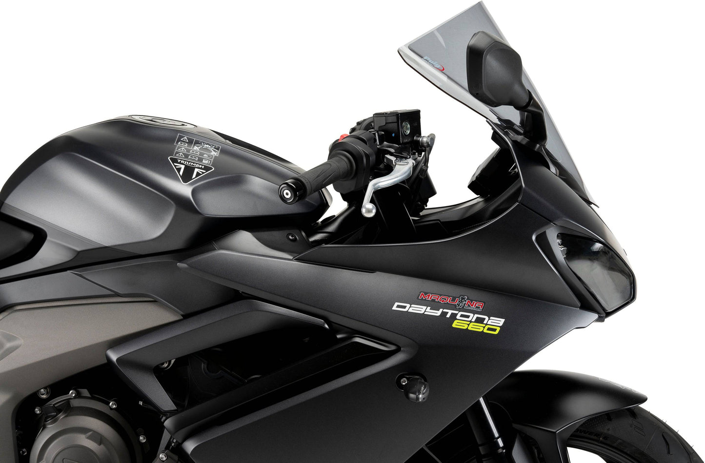 Puig R-Racer Windscreen Triumph Daytona 660 2024-2025 - Adventure Parts