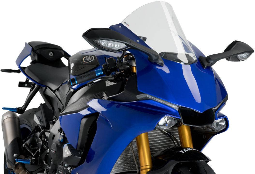 Puig R-Racer Windscreen Yamaha YZF-R1 2015-2019, R1M 2016-2019 - Adventure Parts