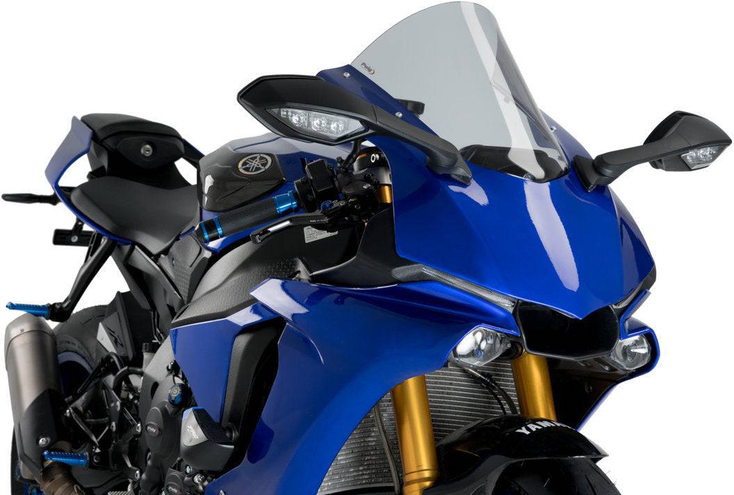 Puig R-Racer Windscreen Yamaha YZF-R1 2015-2019, R1M 2016-2019 - Adventure Parts