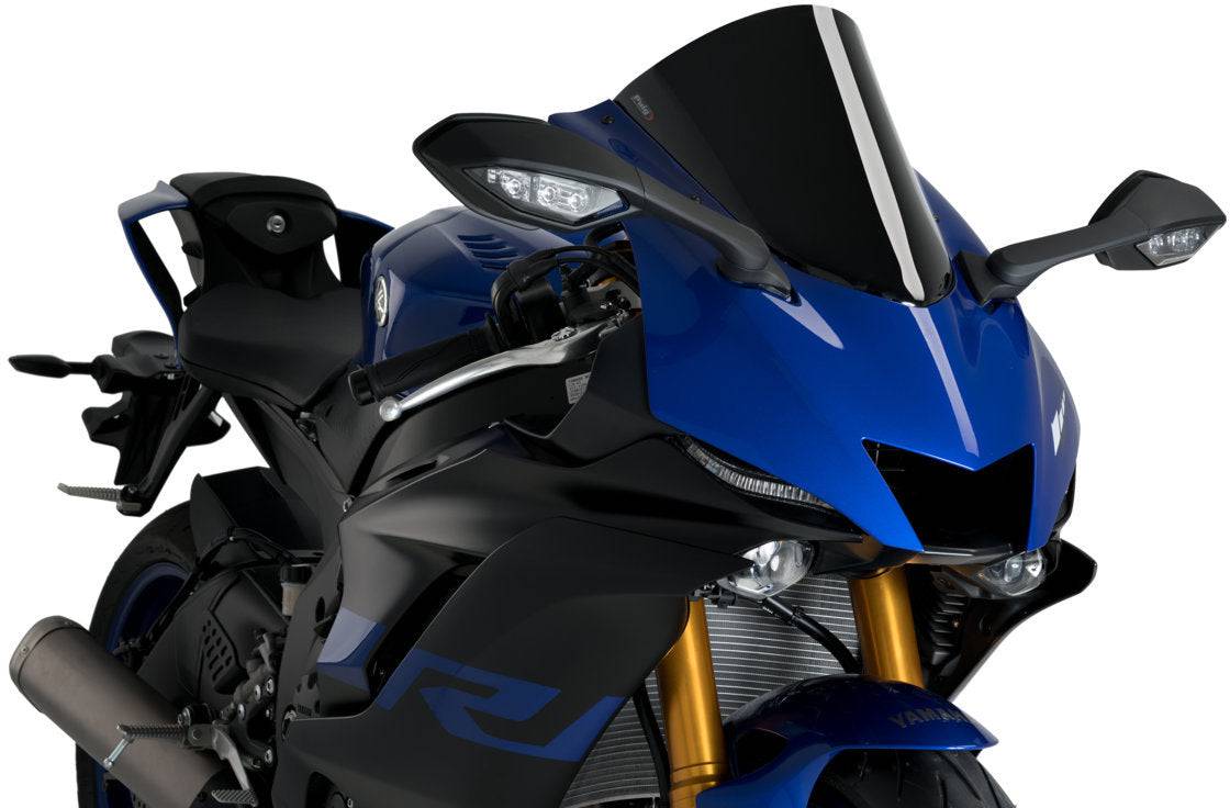 Puig R-Racer Windscreen Yamaha YZF-R6 2017-2020, R6 Race 2022-2025 - Adventure Parts