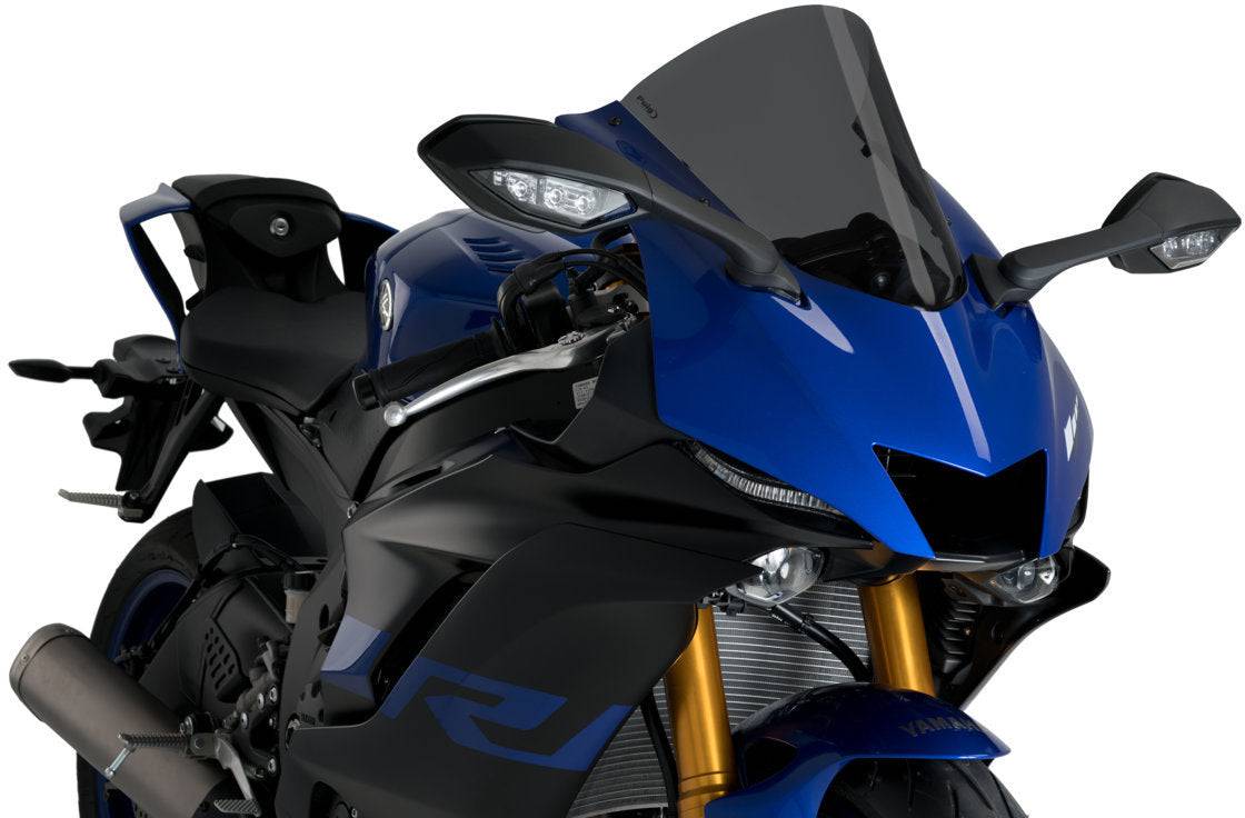 Puig R-Racer Windscreen Yamaha YZF-R6 2017-2020, R6 Race 2022-2025 - Adventure Parts