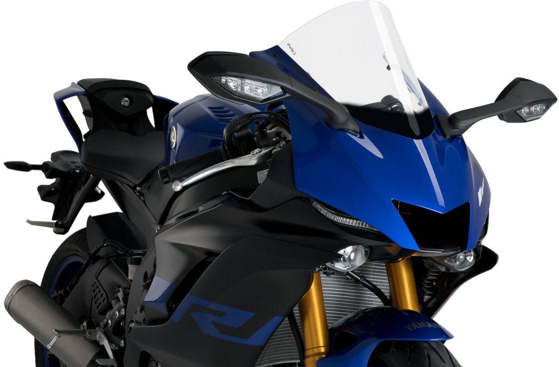 Puig R-Racer Windscreen Yamaha YZF-R6 2017-2020, R6 Race 2022-2025 - Adventure Parts