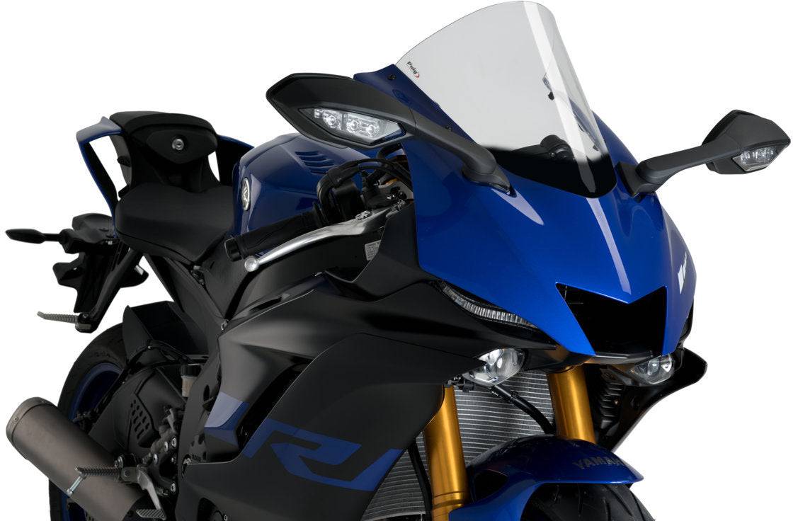 Puig R-Racer Windscreen Yamaha YZF-R6 2017-2020, R6 Race 2022-2025 - Adventure Parts