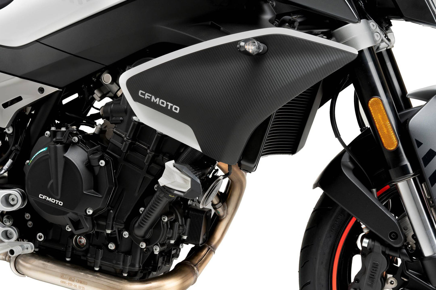 Puig R19 Frame Sliders CFMoto 800 NK Advanced/Sport 2023-2025 - Adventure Parts