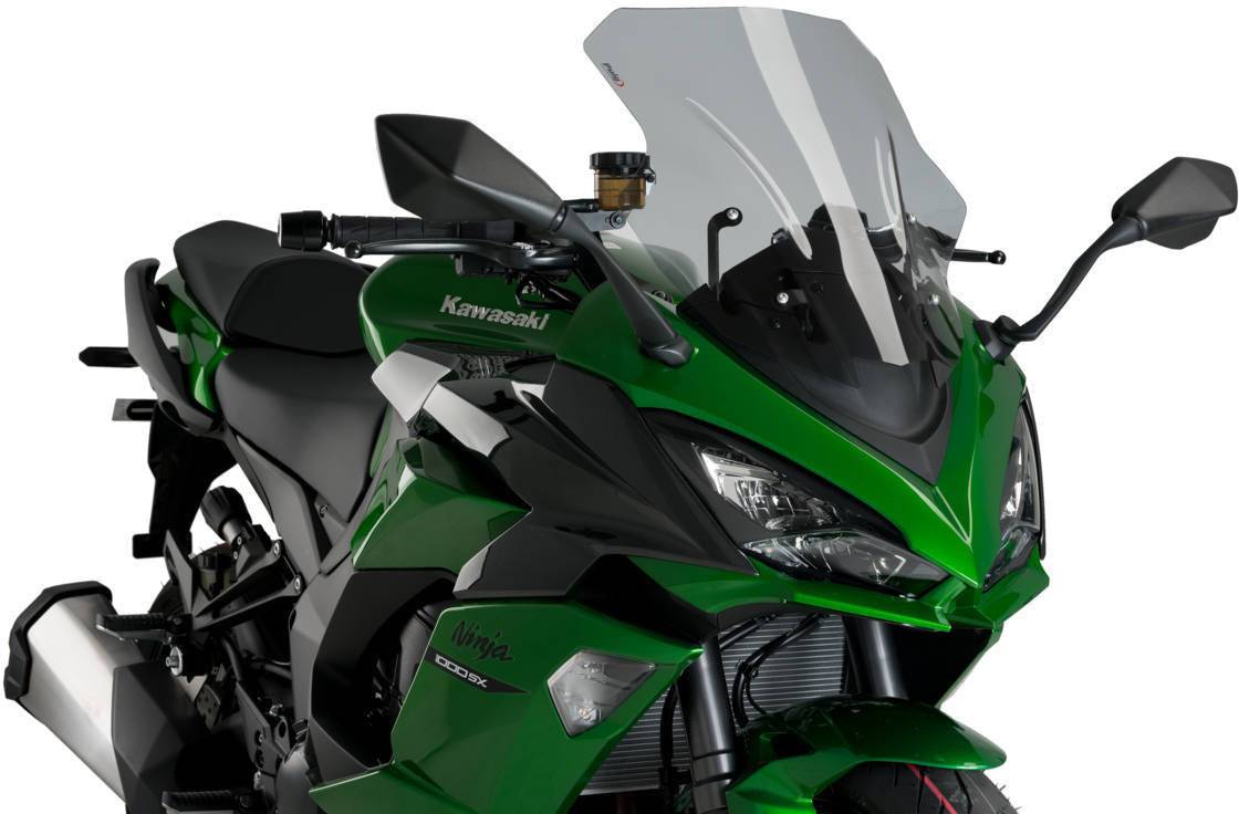 Puig Racing Windscreen Kawasaki Ninja 1000 2011-2024, 1100SX 2025, Z1000SX 2011-2019