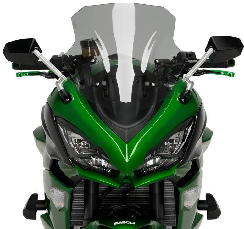Puig Racing Windscreen Kawasaki Ninja 1000 2011-2024, 1100SX 2025, Z1000SX 2011-2019 - Adventure Parts