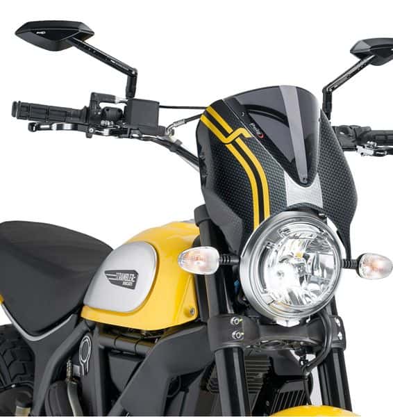 Puig Retrovision Ducati Scrambler 1100/Classic/Desert Sled/Icon 2015-2024 - Adventure Parts