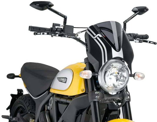 Puig Retrovision Ducati Scrambler 1100/Classic/Desert Sled/Icon 2015-2024 - Adventure Parts