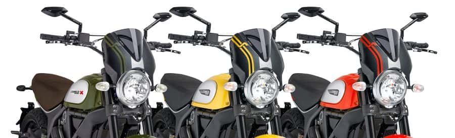 Puig Retrovision Ducati Scrambler 1100/Classic/Desert Sled/Icon 2015-2024