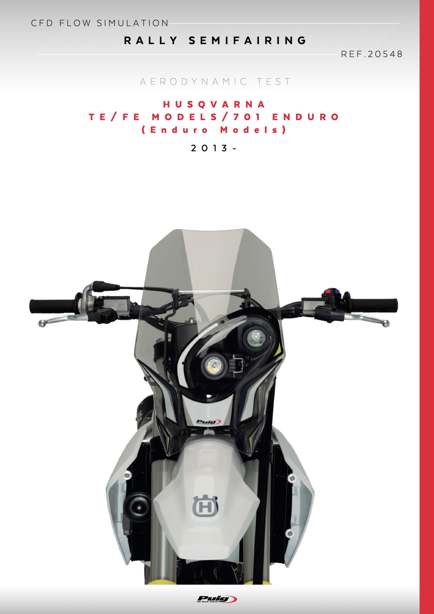 Puig Semifairing Rally Husqvarna FE 250 2005-2023