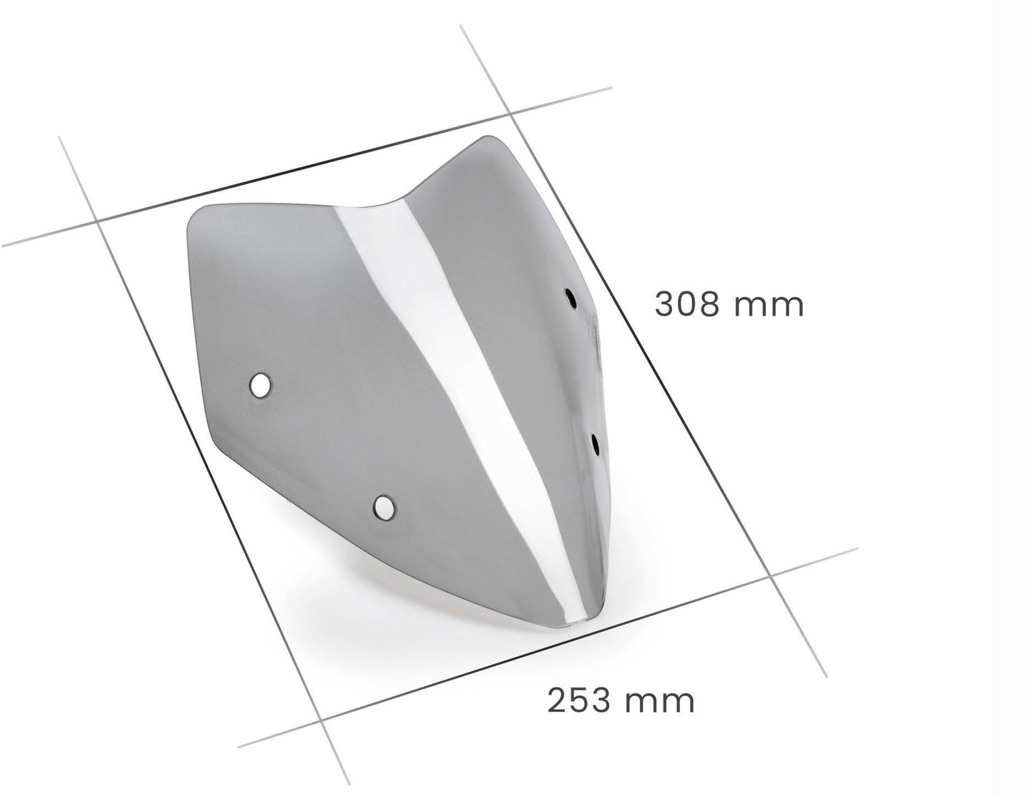Puig Sport Windscreen Benelli TRK 702/X 2023-2025 - Adventure Parts