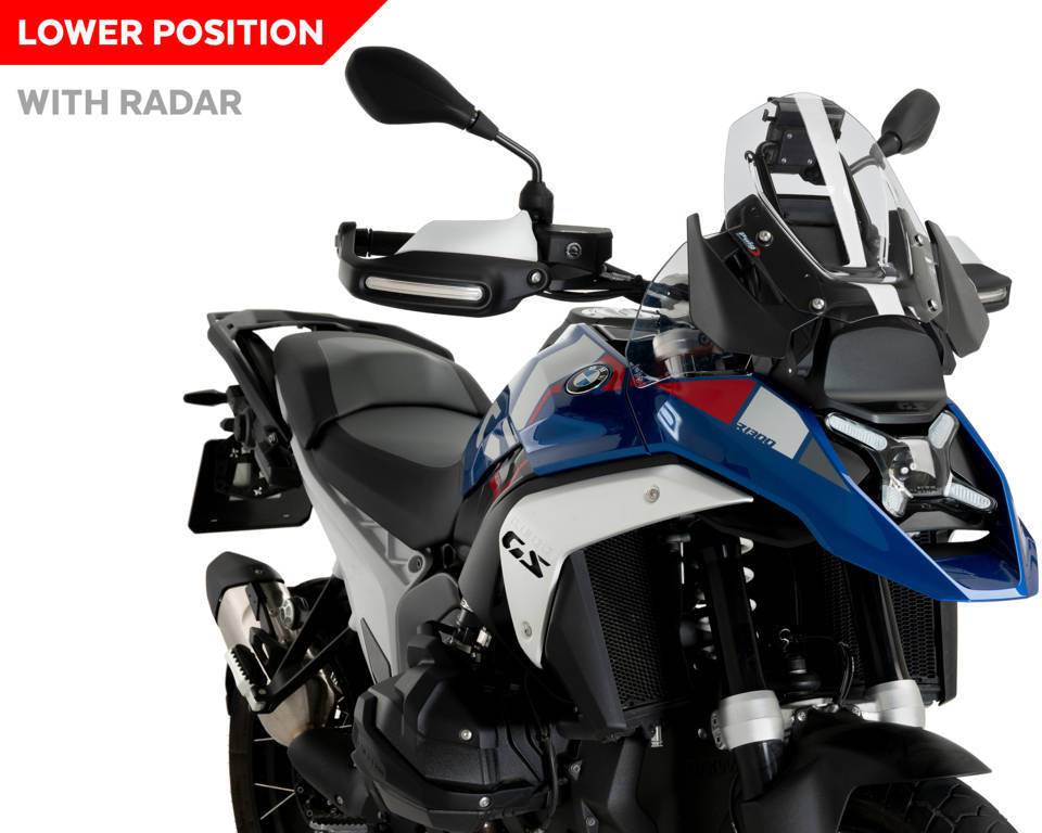 Puig Sport Windscreen BMW R1300GS 719 w/ ACC w/ Radar 2023-2025 - Adventure Parts