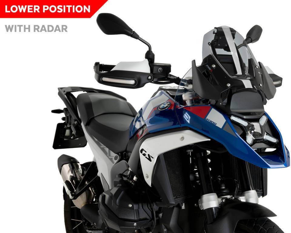 Puig Sport Windscreen BMW R1300GS 719 w/ ACC w/ Radar 2023-2025 - Adventure Parts
