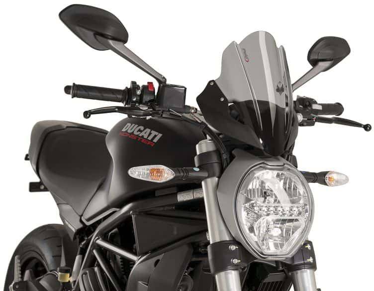 Puig Sport Windscreen Ducati Monster 821/797/1200 2014-2020 - Adventure Parts