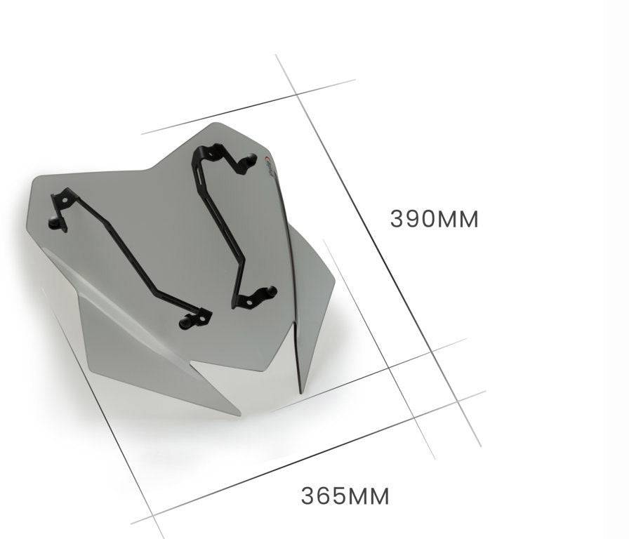 Puig Sport Windscreen Ducati Multistrada V4 V4S 2021-2025 - Adventure Parts