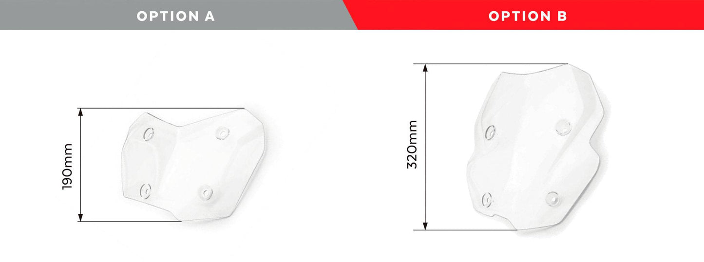 Puig Touring Plus Windscreen BMW F750GS/F800GS/F850GS 2018-2025 - Adventure Parts
