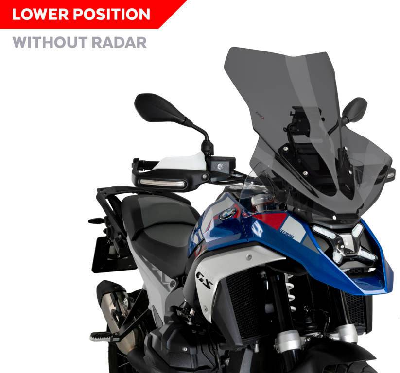 Puig Touring Windscreen BMW R1300GS 719 No ACC No Radar 2023-2025 - Adventure Parts