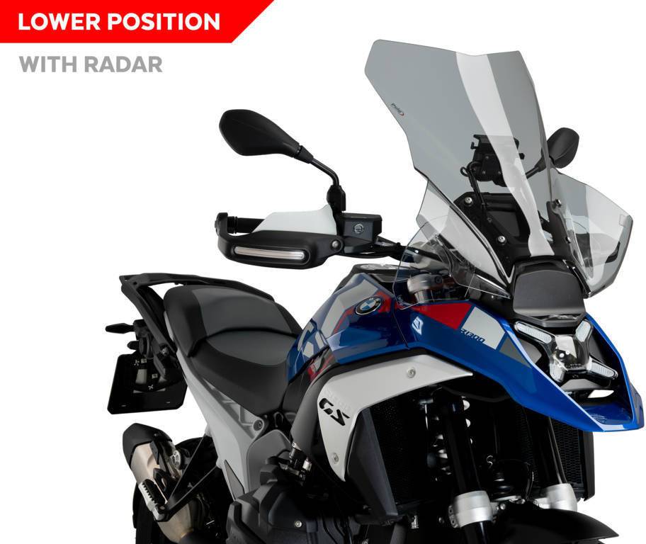 Puig Touring Windscreen BMW R1300GS 719 w/ ACC w/ Radar 2023-2025 - Adventure Parts