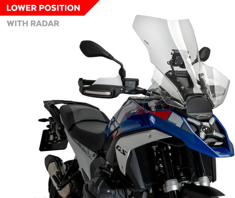 Puig Touring Windscreen BMW R1300GS 719 w/ ACC w/ Radar 2023-2025 - Adventure Parts