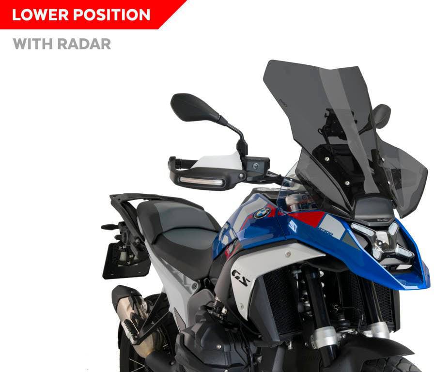 Puig Touring Windscreen BMW R1300GS 719 w/ ACC w/ Radar 2023-2025 - Adventure Parts