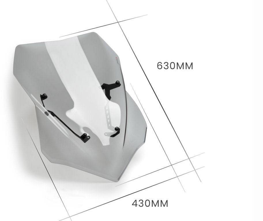 Puig Touring Windscreen Ducati Multistrada V4 V4S 2021-2025 - Adventure Parts