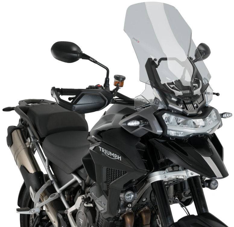 Puig Touring Windscreen Triumph Tiger 1200 GT, Explorer, GT Pro, Rally, Rally Pro 2022-2025 - Adventure Parts