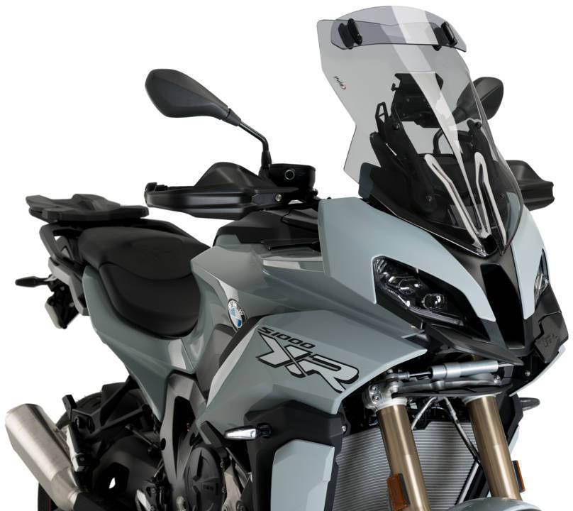Puig Touring Windscreen w/ Visor BMW S1000XR 2020-2025 M1000XR 2024-2025 - Adventure Parts
