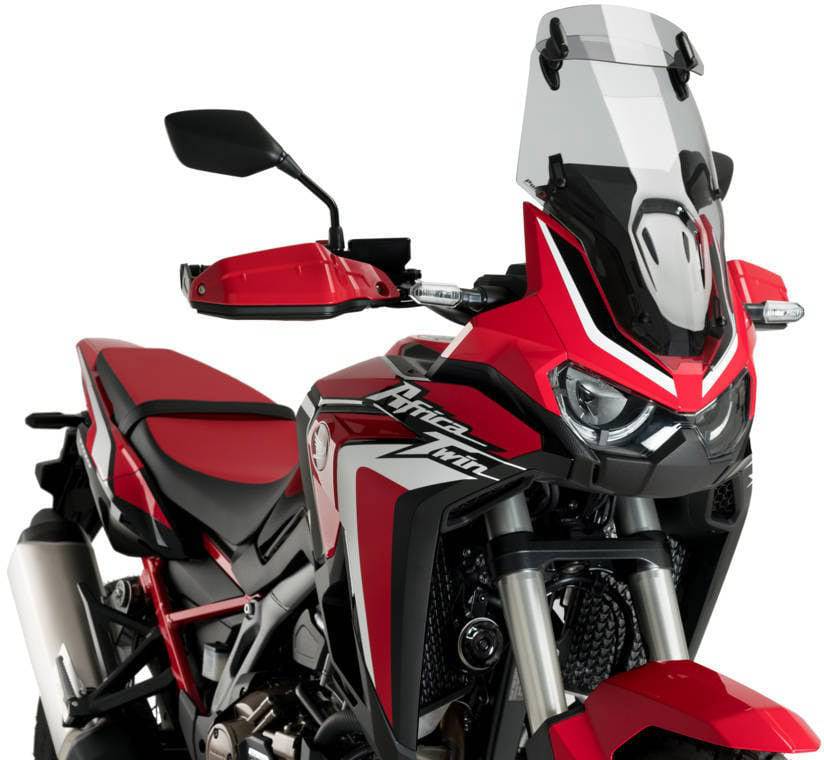 Puig Touring Windscreen w/ Visor Honda Africa Twin CRF1100L 2020-2023 - Adventure Parts