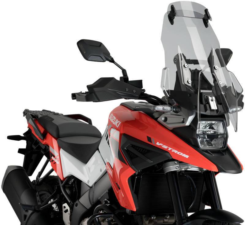 Puig Touring Windscreen w/ Visor Suzuki DL1050 V-Strom 1050 2020-2025 - Adventure Parts