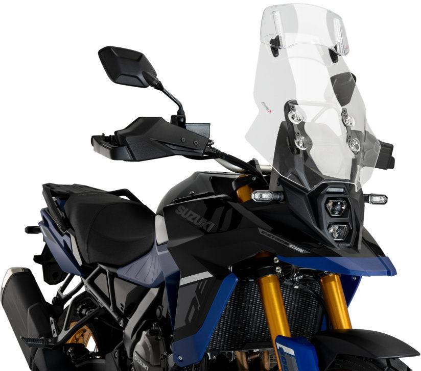 Puig Touring Windscreen w/ Visor Suzuki DL800 V-Strom 800 2023-2025 - Adventure Parts
