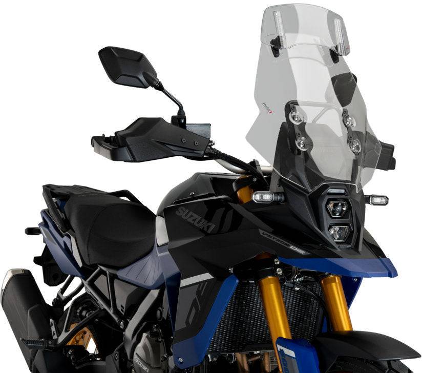 Puig Touring Windscreen w/ Visor Suzuki DL800 V-Strom 800 2023-2025 - Adventure Parts