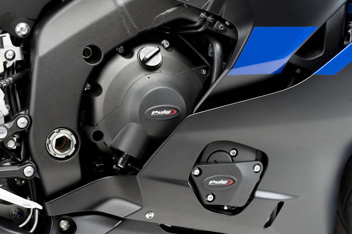 Puig Track Engine Covers Yamaha YZF-R6 2006-2020, R6 Race 2022-2024 - Adventure Parts