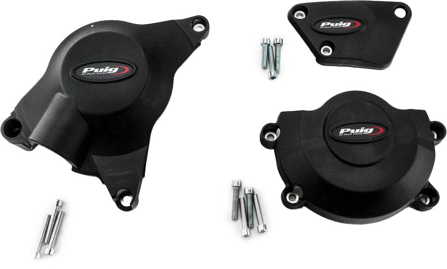 Puig Track Engine Covers Yamaha YZF-R6 2006-2020, R6 Race 2022-2024 - Adventure Parts