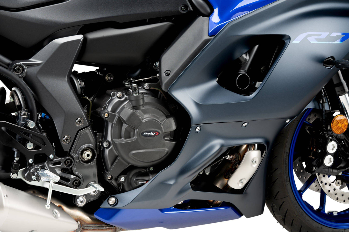 Puig Track Engine Covers Yamaha YZF-R7 2022-2025