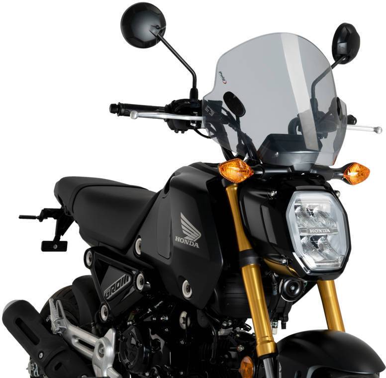 Puig Trend Windscreen Honda Grom MSX125 2013-2025 - Adventure Parts
