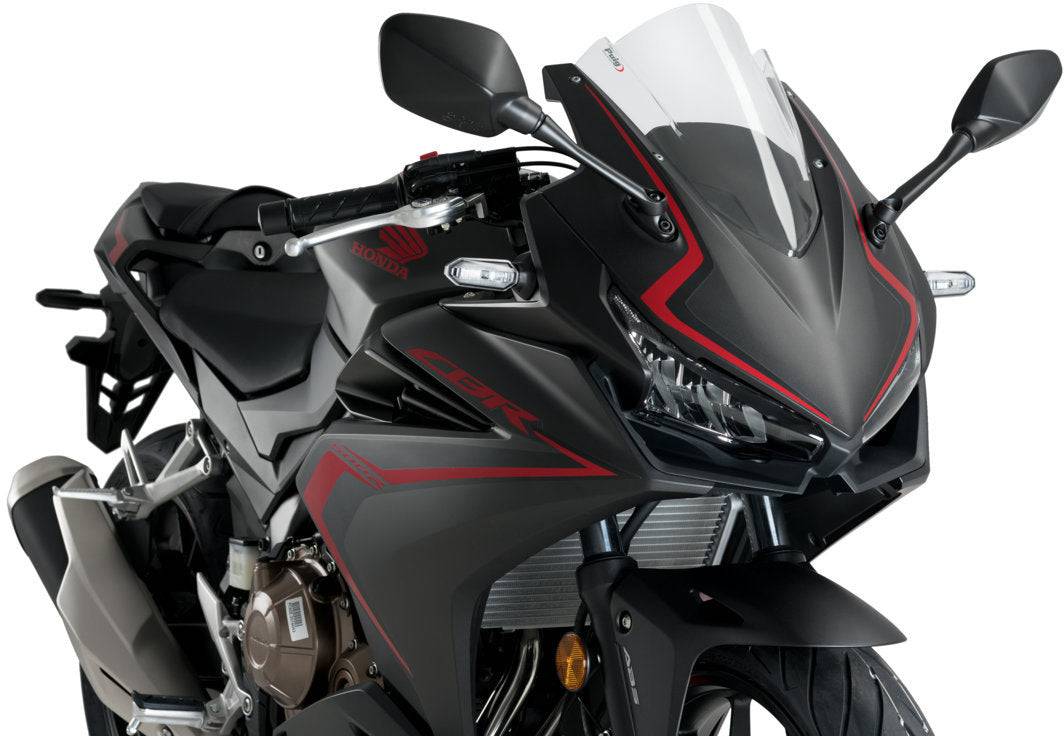 Puig Z-Racing Windscreen Honda CBR500R 2019-2025 - Adventure Parts