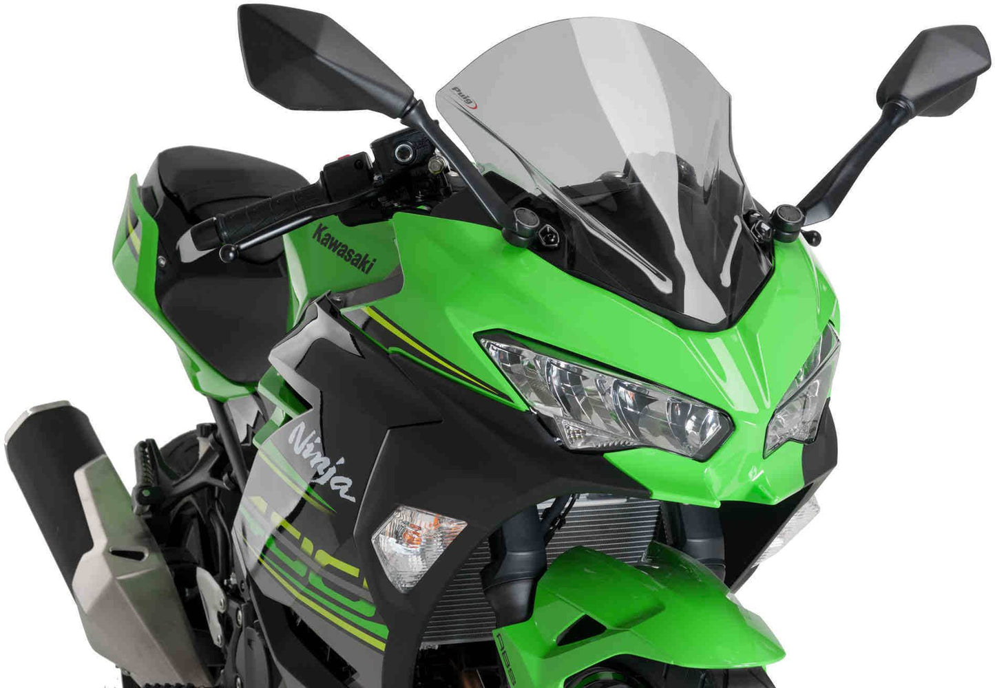 Puig Z-Racing Windscreen Kawasaki Ninja 400 2018-2024 - Adventure Parts