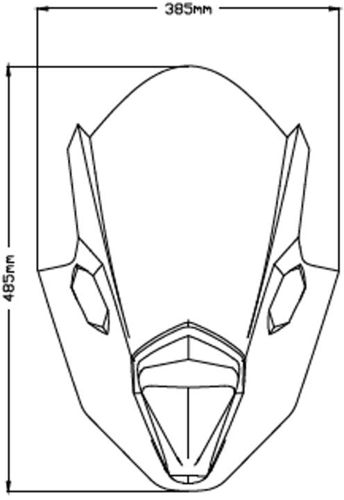 Puig Z-Racing Windscreen Kawasaki Ninja 650 2020-2025 - Adventure Parts