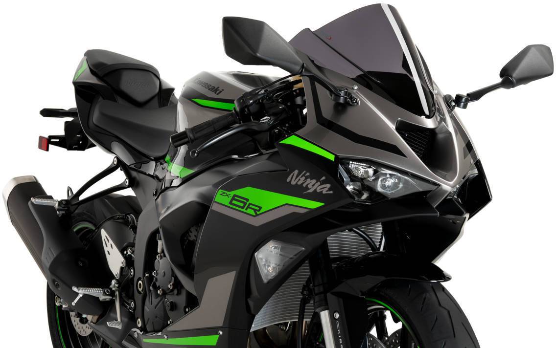 Puig Z-Racing Windscreen Kawasaki Ninja ZX6R ZX-6R 2024-2025 - Adventure Parts