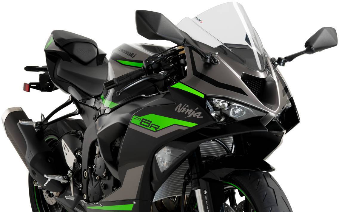 Puig Z-Racing Windscreen Kawasaki Ninja ZX6R ZX-6R 2024-2025 - Adventure Parts