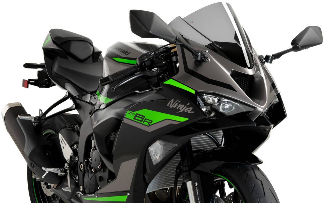 Puig Z-Racing Windscreen Kawasaki Ninja ZX6R ZX-6R 2024-2025 - Adventure Parts