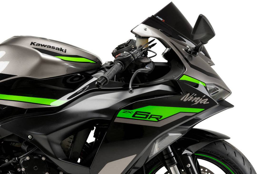 Puig Z-Racing Windscreen Kawasaki Ninja ZX6R ZX-6R 2024-2025 - Adventure Parts