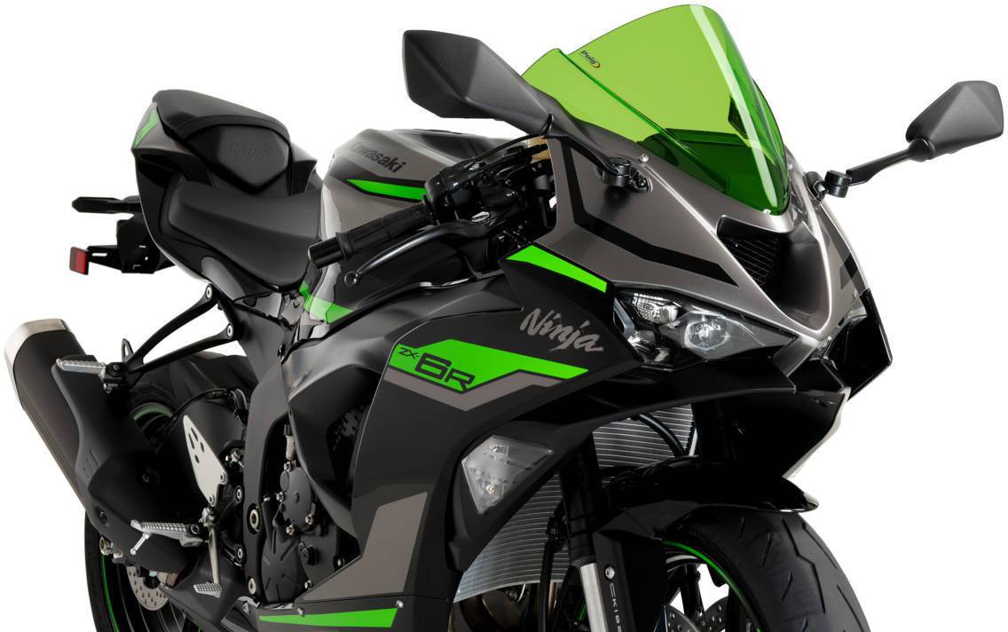 Puig Z-Racing Windscreen Kawasaki Ninja ZX6R ZX-6R 2024-2025 - Adventure Parts
