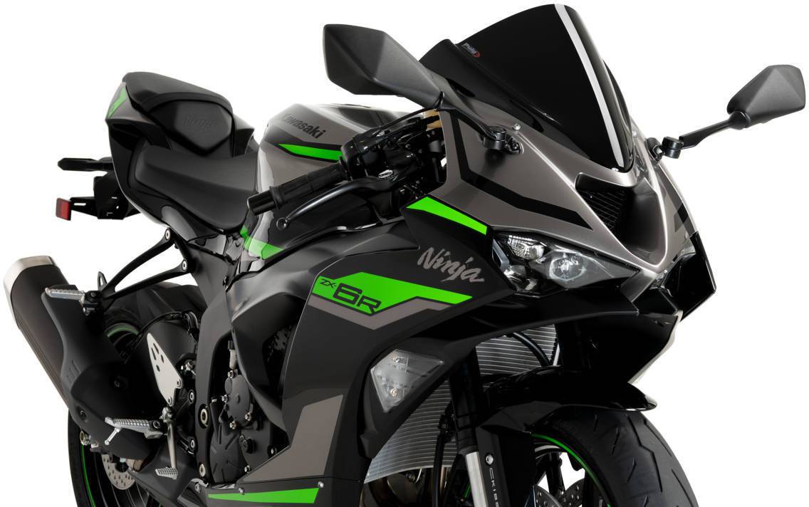 Puig Z-Racing Windscreen Kawasaki Ninja ZX6R ZX-6R 2024-2025 - Adventure Parts